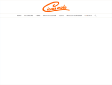 Tablet Screenshot of ciancimoto.it